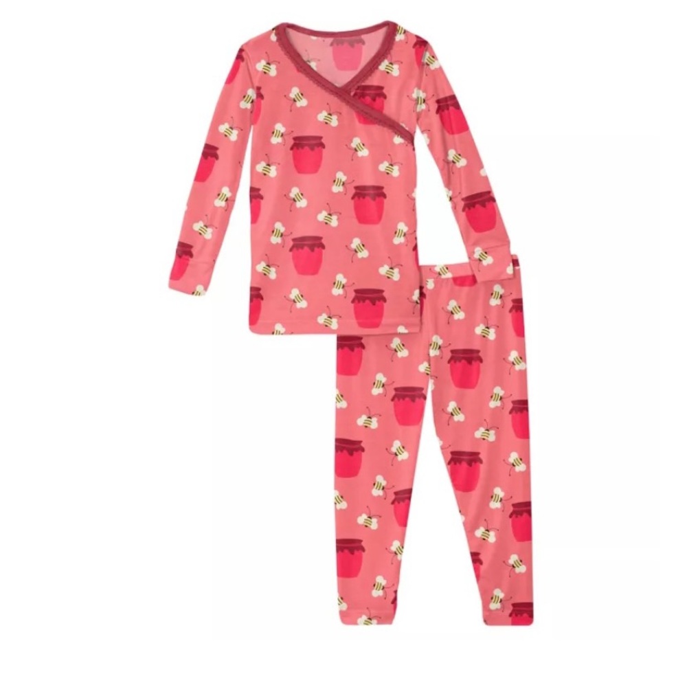Kickee Pants 12-18M Strawberry Bees and Jam